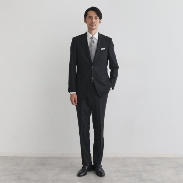 タケオキクチ（TAKEO KIKUCHI）/シャドーオルタネートストライプ スーツ_1