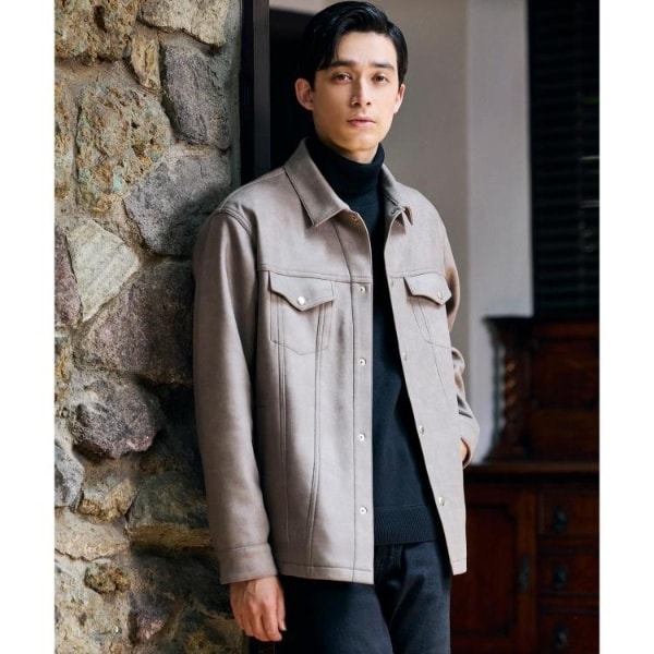 タケオキクチ（TAKEO KIKUCHI）/【JUST ONE LAYER】ダウンファブリック ブルゾン