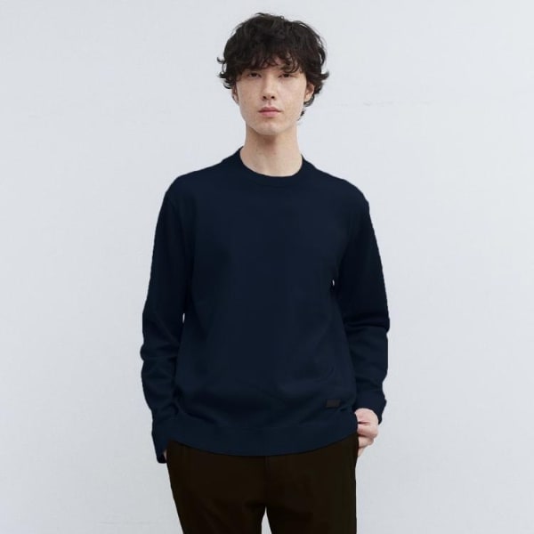 タケオキクチ（TAKEO KIKUCHI）/【Sサイズ〜】アンチピリング テーラードネック ニット