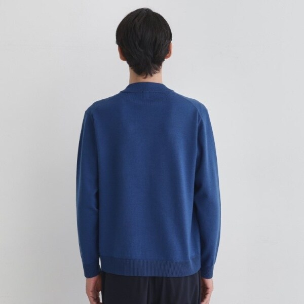 タケオキクチ（TAKEO KIKUCHI）/【Sサイズ〜】アンチピリング テーラードネック ニット