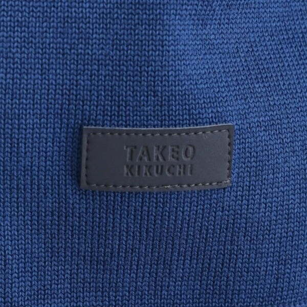 タケオキクチ（TAKEO KIKUCHI）/【Sサイズ〜】アンチピリング テーラードネック ニット