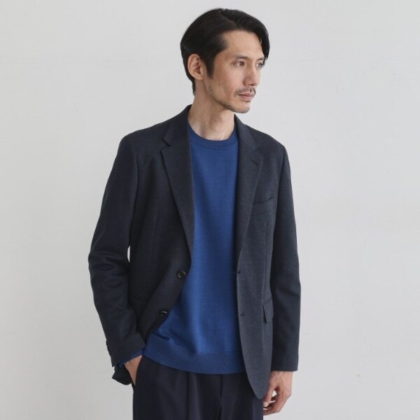 タケオキクチ（TAKEO KIKUCHI）/【Sサイズ〜】アンチピリング テーラードネック ニット