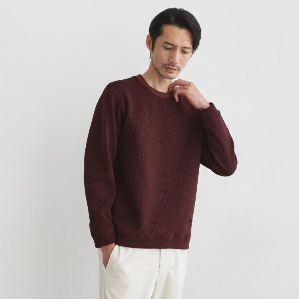 タケオキクチ（TAKEO KIKUCHI）/ニットライク プルオーバー