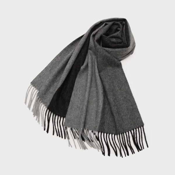 タケオキクチ（TAKEO KIKUCHI）/【洗えるカシミヤ】カシミヤ 4面パネルマフラー