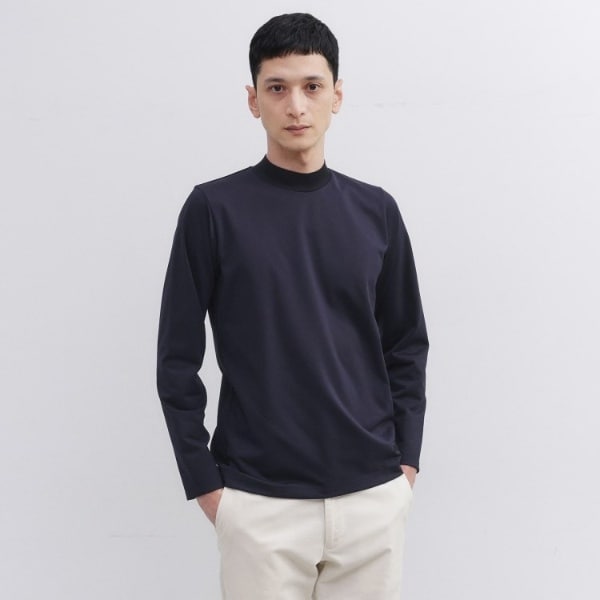 タケオキクチ（TAKEO KIKUCHI）/ハイゲージ モクロディ モックネック