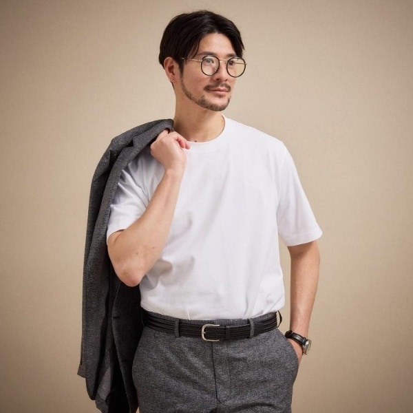 タケオキクチ（TAKEO KIKUCHI）/【抗菌防臭】コットンテーラードTシャツ