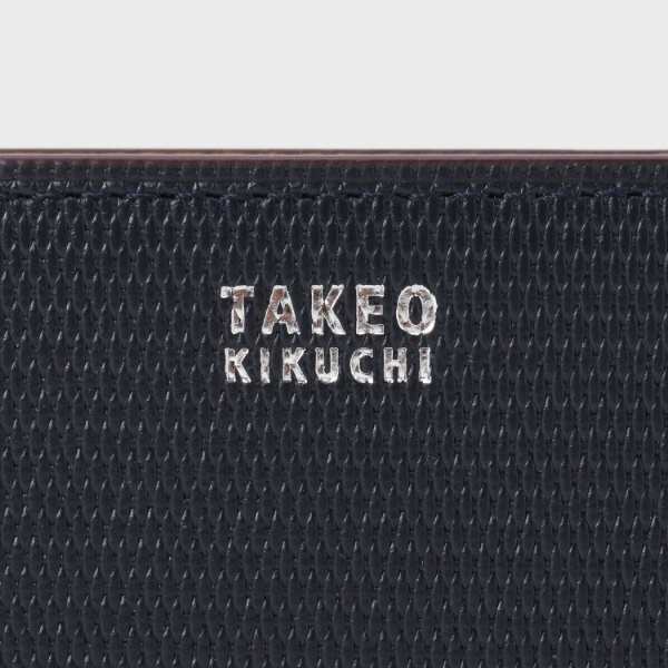 タケオキクチ（TAKEO KIKUCHI）/【ミニメッシュ レザー】2つ折り財布の