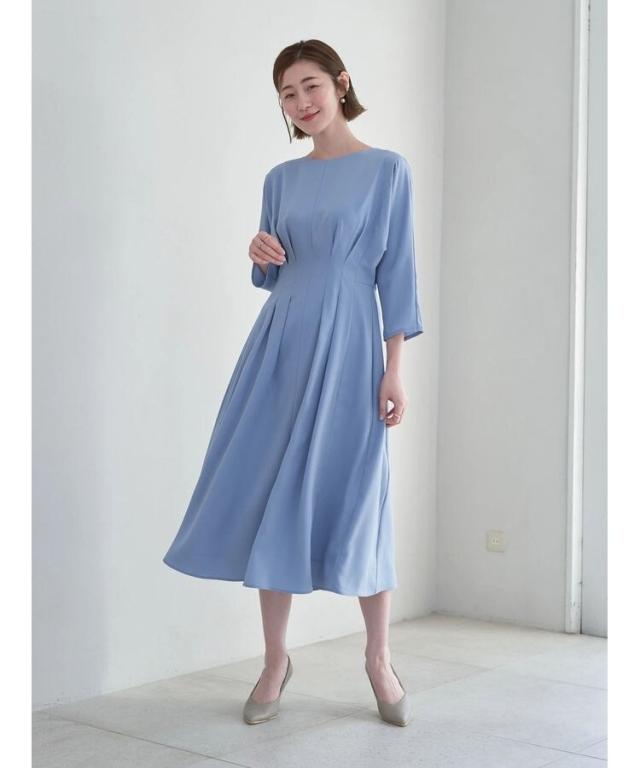 イェッカ ヴェッカ（YECCA VECCA）/【ashble】タックデザインドレスの通販は