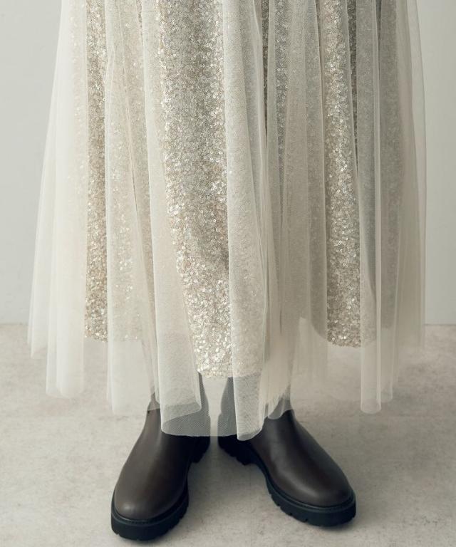 イェッカ ヴェッカ（YECCA VECCA）/スパンコール×チュール