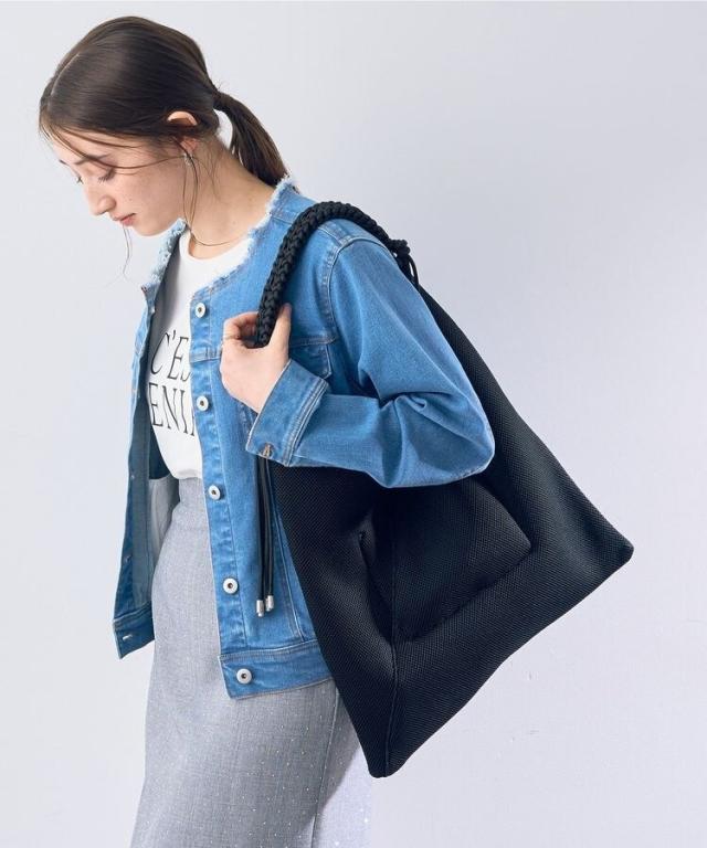 イェッカ ヴェッカ（YECCA VECCA）/【LE VERNIS】パラコードハンドルメッシュバッグの通販は