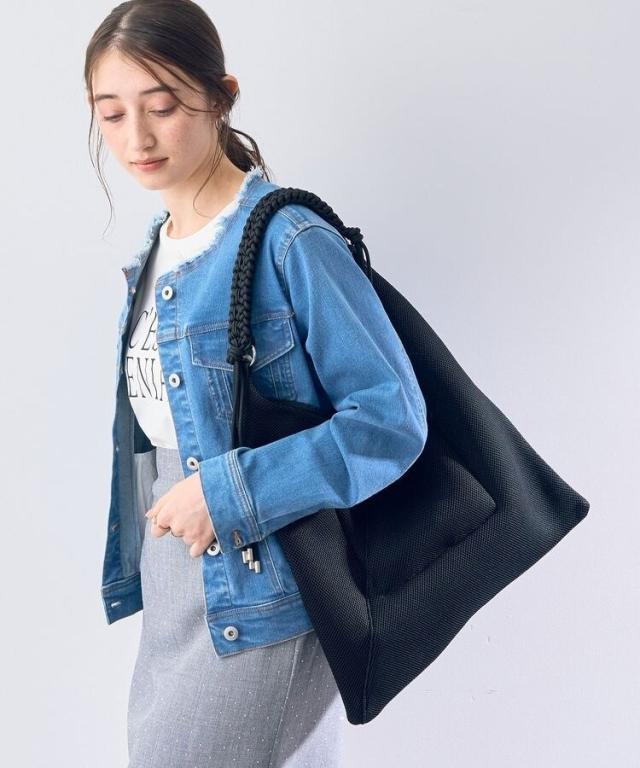 イェッカ ヴェッカ（YECCA VECCA）/【LE VERNIS】パラコードハンドルメッシュバッグの通販は