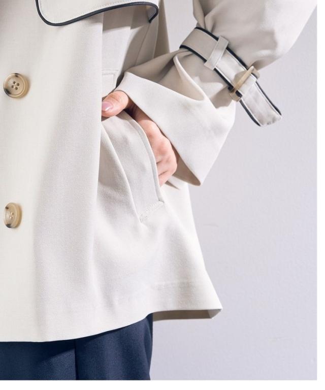 イェッカ ヴェッカ（YECCA VECCA）/パイピングショートトレンチ