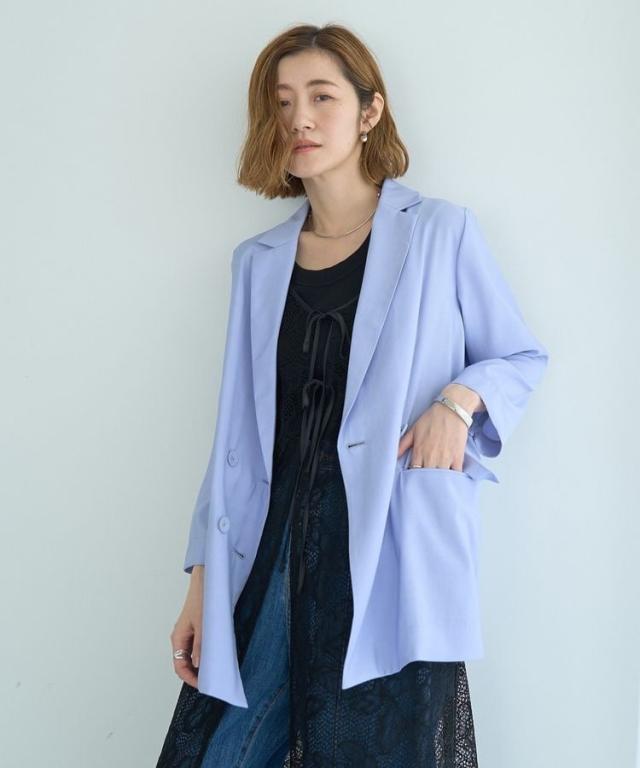 イェッカ ヴェッカ（YECCA VECCA）/【接触冷感】COOLシャツテーラードジャケット