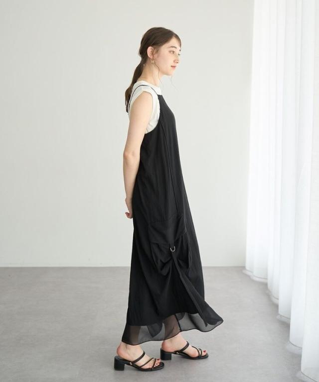 イェッカ ヴェッカ（YECCA VECCA）/【接触冷感】カーゴキャミワンピース