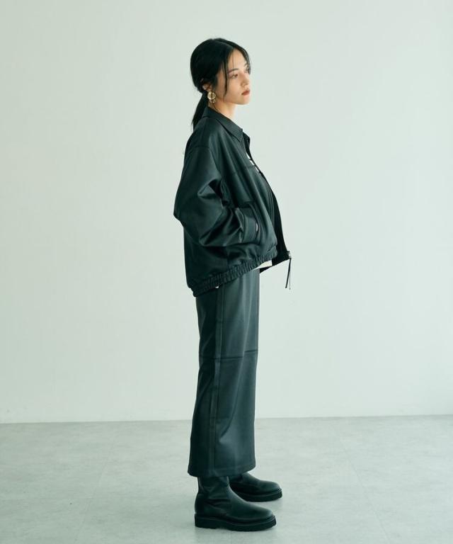 イェッカ ヴェッカ（YECCA VECCA）/レザーライクナロースカートの通販