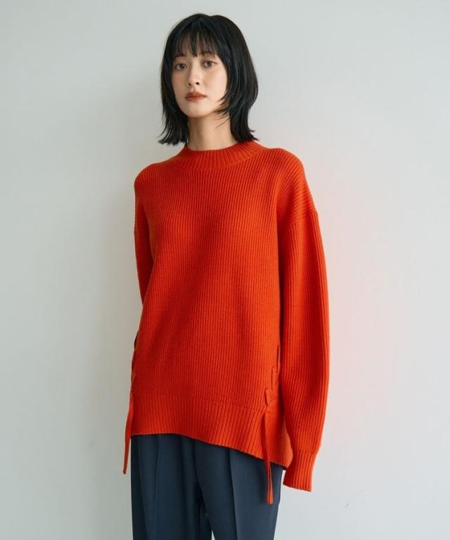 イェッカ ヴェッカ（YECCA VECCA）/レースアップニット