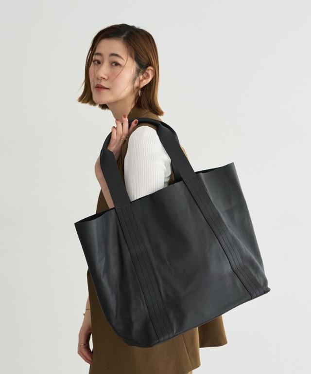 イェッカ ヴェッカ（YECCA VECCA）/【The BAGMATI】ソフトレザーBIGトートバッグ