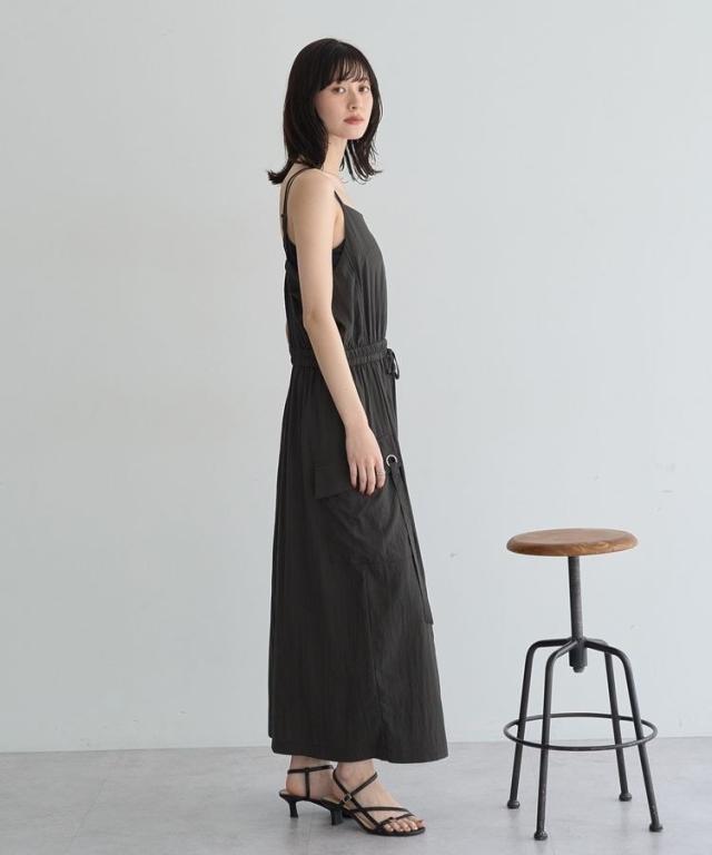 イェッカ ヴェッカ（YECCA VECCA）/【UVカット／接触冷感／遮熱】COOLカーゴキャミワンピース_7
