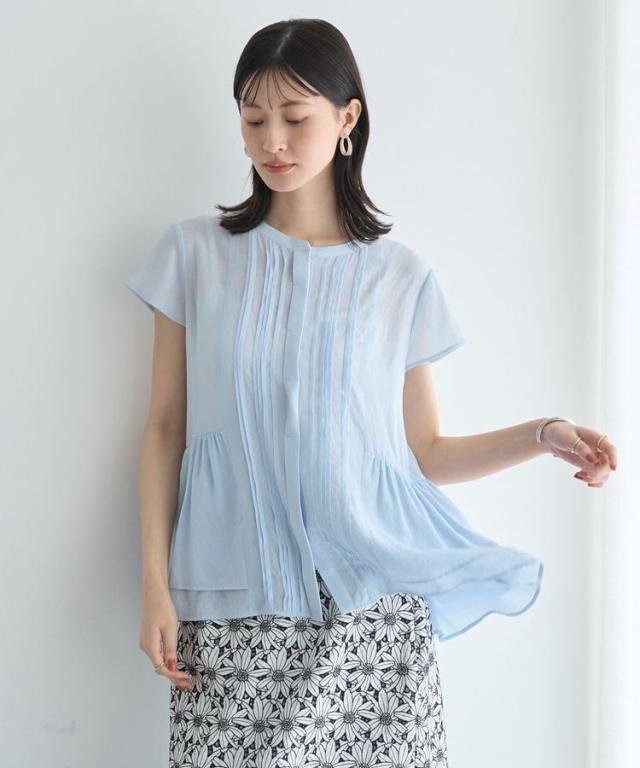 イェッカ ヴェッカ（YECCA VECCA）/ペプラムシアーブラウス