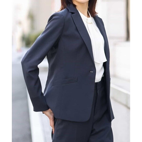 オフオン/[セットアップ対応]サステナブルテーラードジャケット/洗える