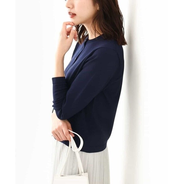 オフオン（OFUON）/【ビジネス/洗える/WEB限定サイズあり】ポケットデザインニットカーディガンの通販は 5,544円