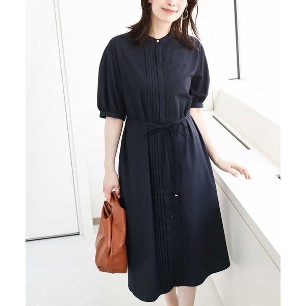 オフオン（OFUON）/ピンタック2wayワンピース/洗える/WEB限定サイズあり