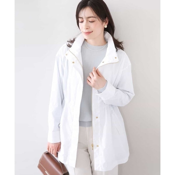 オフオン（OFUON）/スタンドカラーライトブルゾン/洗える/WEB限定サイズあり