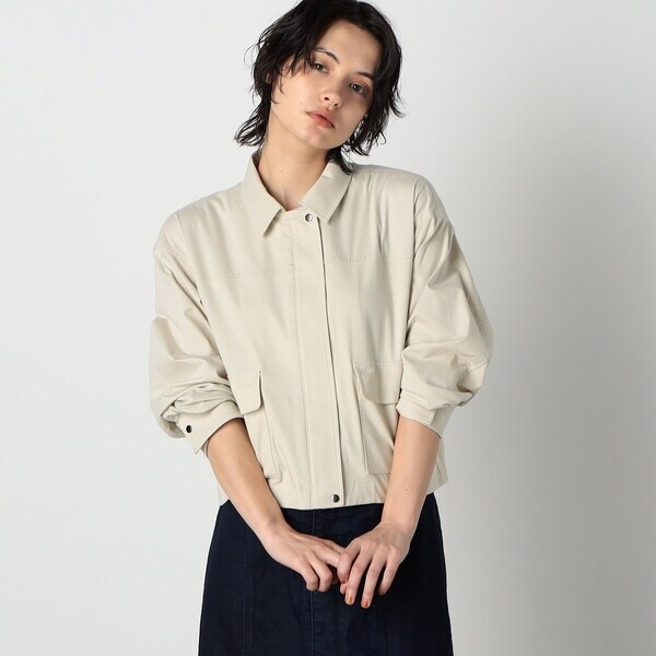 コムサイズム（COMME CA ISM）/【セットアップ対応】ストレッチ ショートブルゾンの通販は 6,714円