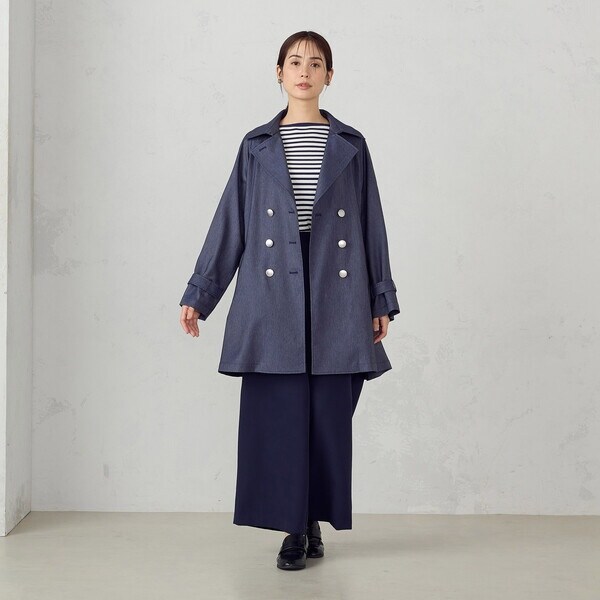 COMME CA ISM コムサイズム コート ハイブリッド ウールビーバー