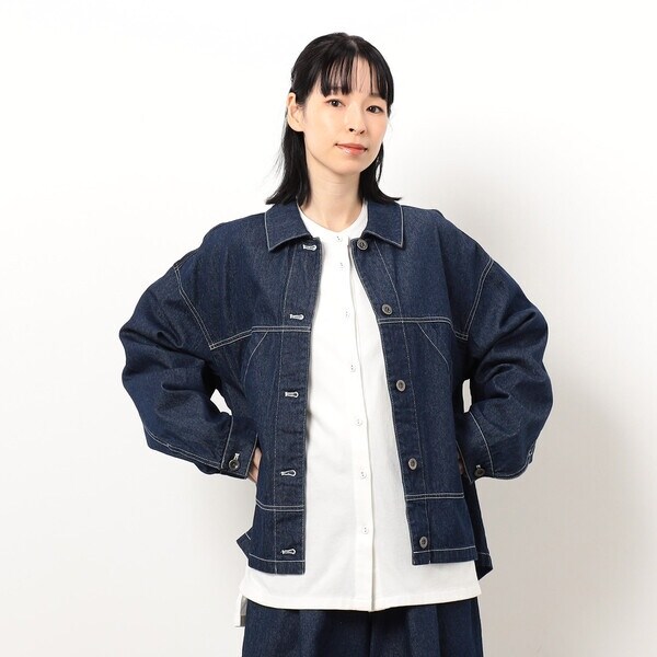 ◆コムサイズム(COMME CA ISM)◆19春夏最新作 ホワイト ストレッチデニムパンツ Mサイズ 51PI22 コムサイズム（COMME CA ISM）⁄デニムブルゾン