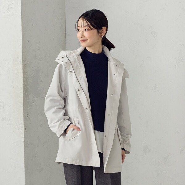 コムサイズム（COMME CA ISM）/《マシンウォッシャブル》ポリエステルグログラン　マウンテンパーカの通販は 9,215円