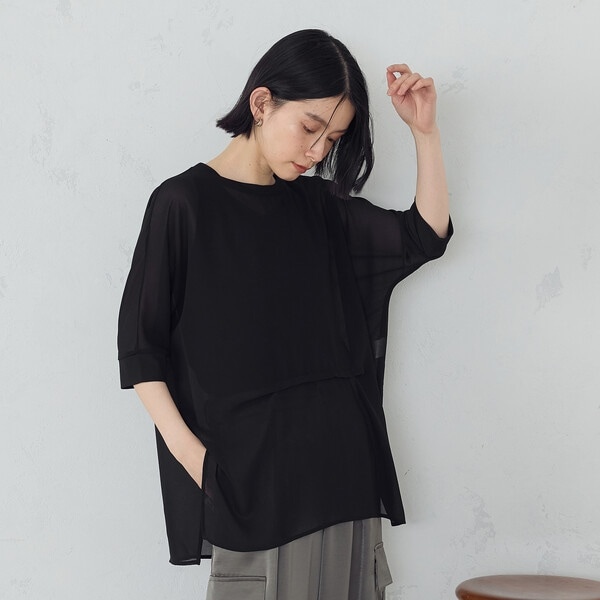 コムサイズム（COMME CA ISM）/【セットアイテム】オーバーT