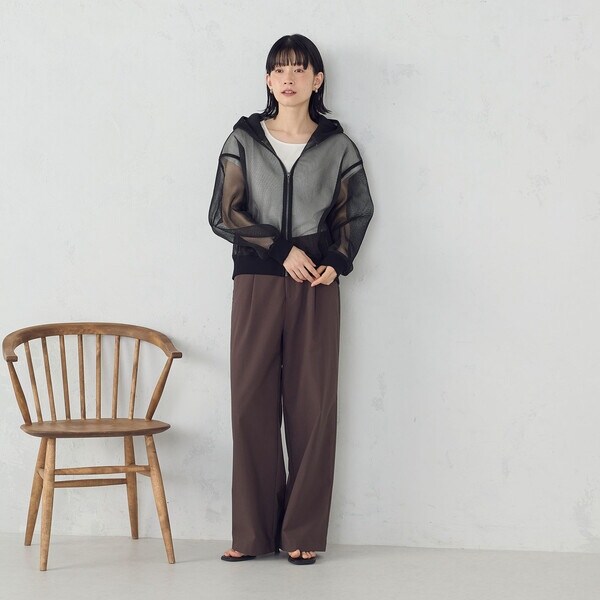 コムサイズム（COMME CA ISM）/メッシュブルゾン_4