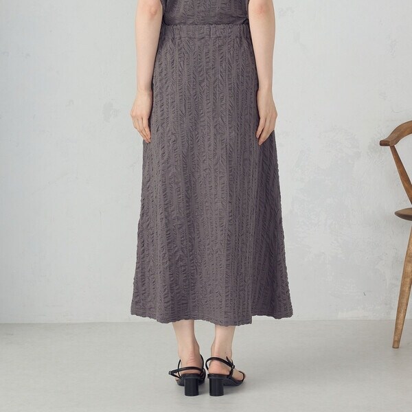 コムサイズム（COMME CA ISM）/ランダムタック 天竺 カットスカート