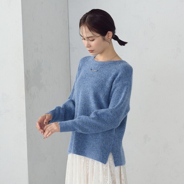 コムサイズム（COMME CA ISM）/アルパカ混ニット