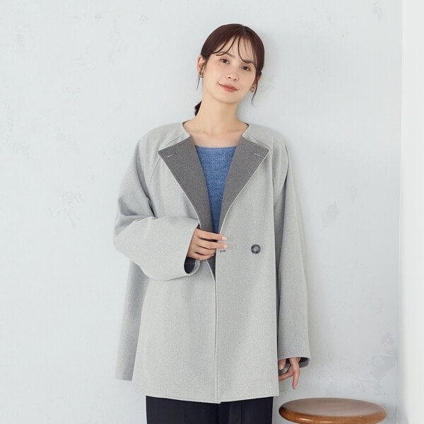 コムサイズム（COMME CA ISM）/Ｗフェイスコート