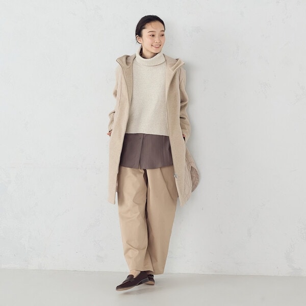 コムサイズム（COMME CA ISM）/コンビネーションキルトコート_18