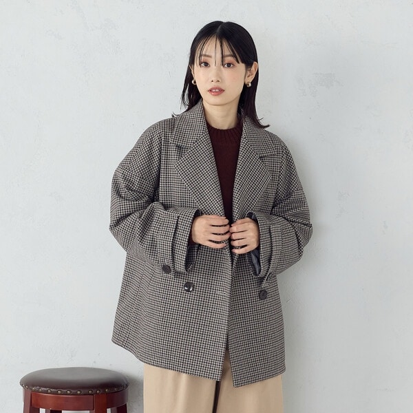 コムサイズム（COMME CA ISM）/オーバーサイズ Pコート