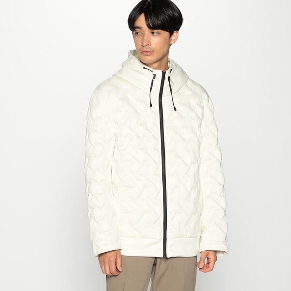 コムサイズム（COMME CA ISM）/接結 ダウン フード ブルゾン