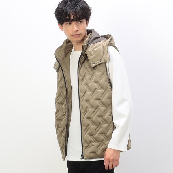 コムサイズム（COMME CA ISM）/接結 ダウン ベスト