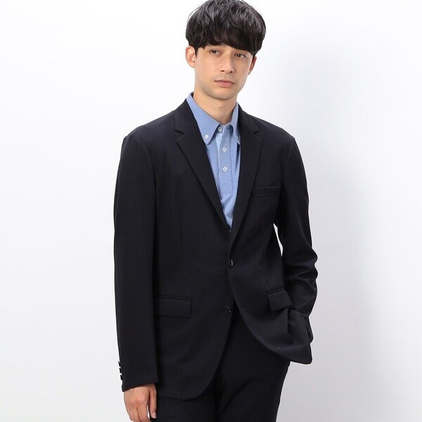 コムサイズム（COMME CA ISM）/【セットアップ対応】ウォッシャブル サーフニット ジャケット_3