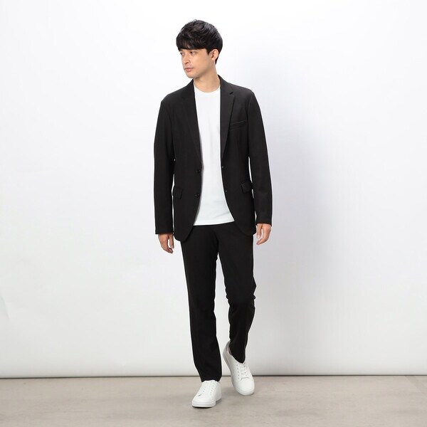 コムサイズム（COMME CA ISM）/【セットアップ対応】ウォッシャブル サーフニット ジャケット_4