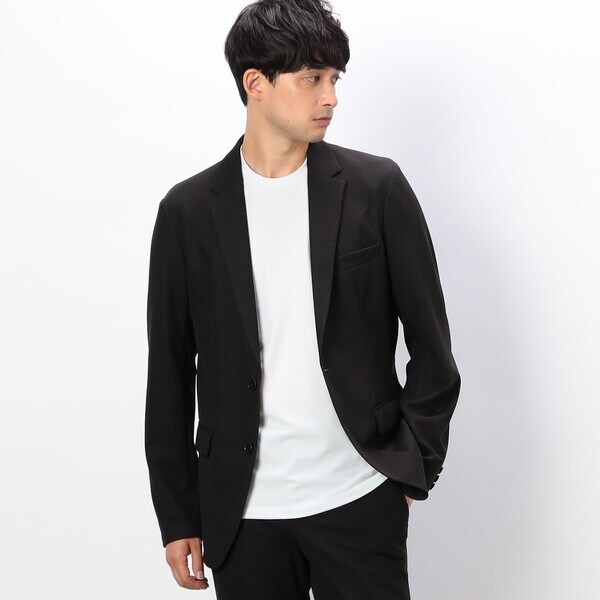 コムサイズム（COMME CA ISM）/【セットアップ対応】ウォッシャブル サーフニット ジャケット_5