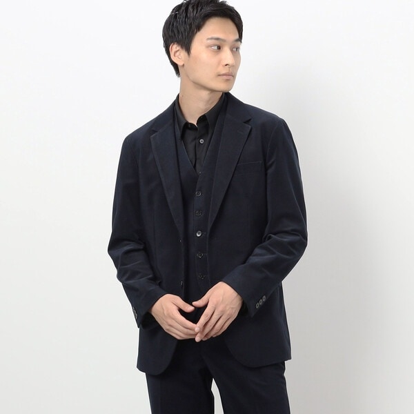 コムサイズム（COMME CA ISM）/【セットアップ対応】トリコットコーデュロイ ジャケット