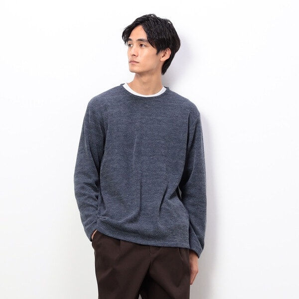 コムサイズム（COMME CA ISM）/【セット アイテム】ニットジャージ プルオーバー＋Ｔシャツ