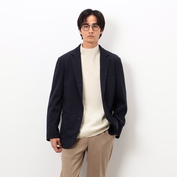 コムサイズム（COMME CA ISM）/【セットアップ対応】ジャージー ツイード テーラードジャケット