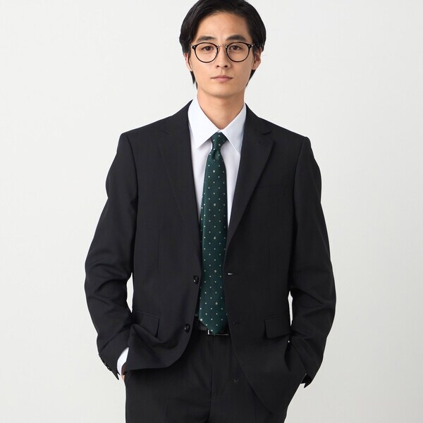 コムサイズム（COMME CA ISM）/【セットアップ対応】ポリエステル ウール トロピカル ジャケット