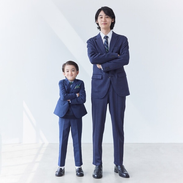 COMME CA ISM コンブレ　160cm COMME CA ISM｜マイクロチェック スーツ(140-160cm) | Rakuten Fashion