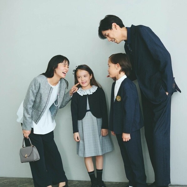コムサイズム（COMME CA ISM）/【雑誌掲載商品】ノーカラージャケットセットアップスーツ(110−130cm)_2