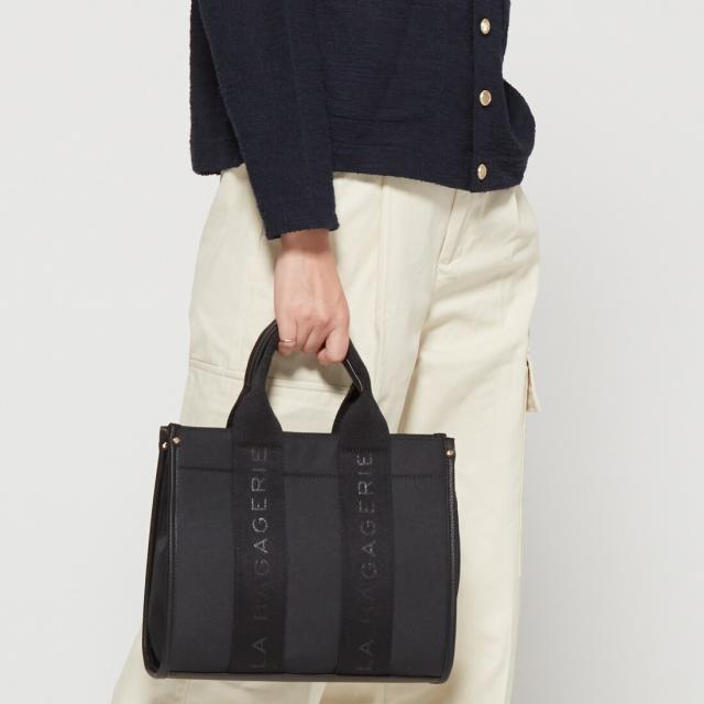 ラ バガジェリー（LA BAGAGERIE）/ロゴテープ2WAYトートバッグ　Sサイズ